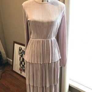 zara ottoman rib dress BNWT Jersey Ottoman Ribbed ZARA Winter White Jumper Dress S 10